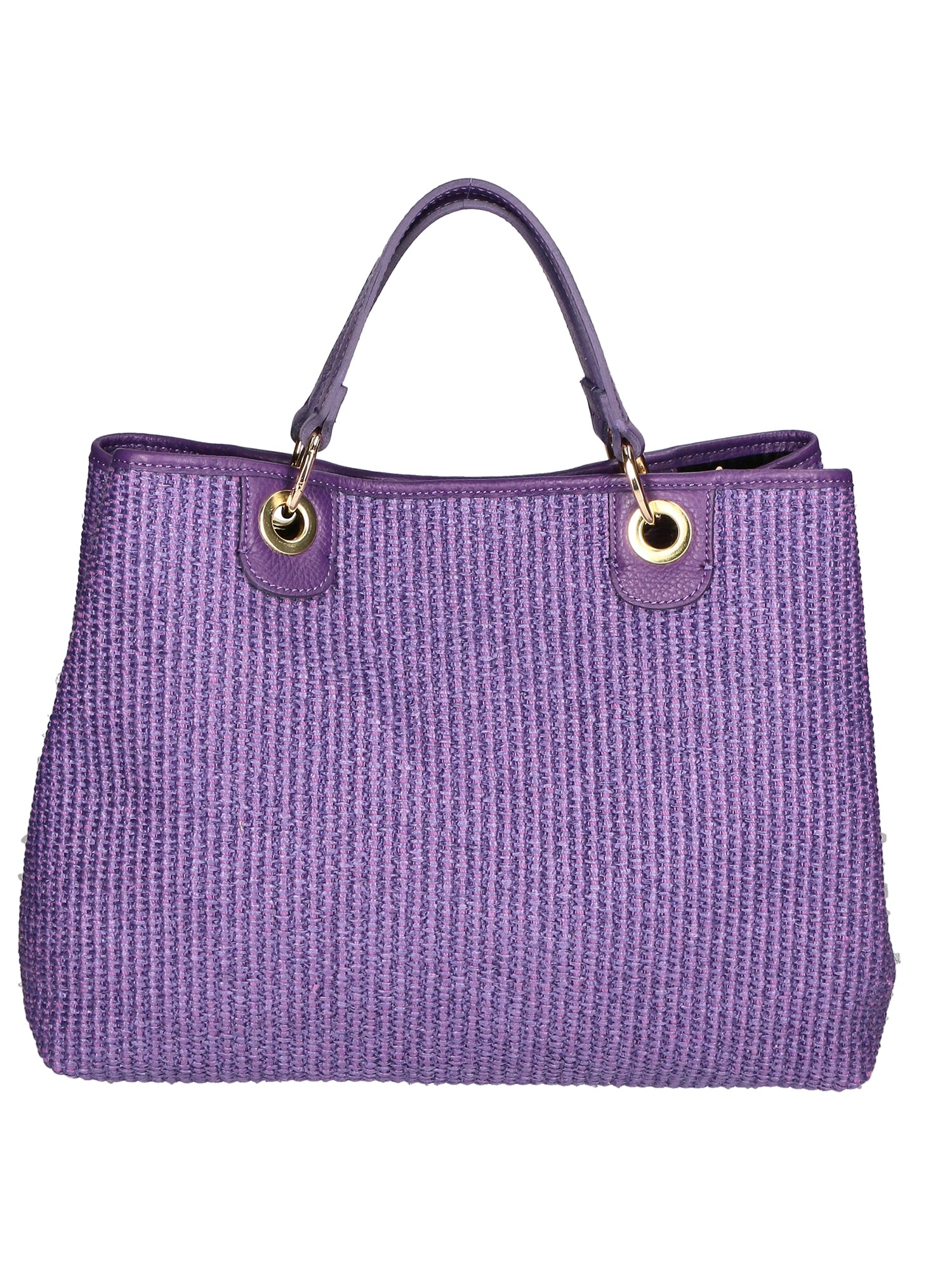 Borsa a mano da donna Paglia & Pelle MYB-05168-SS-307+D45 VIOLA My Best Bag