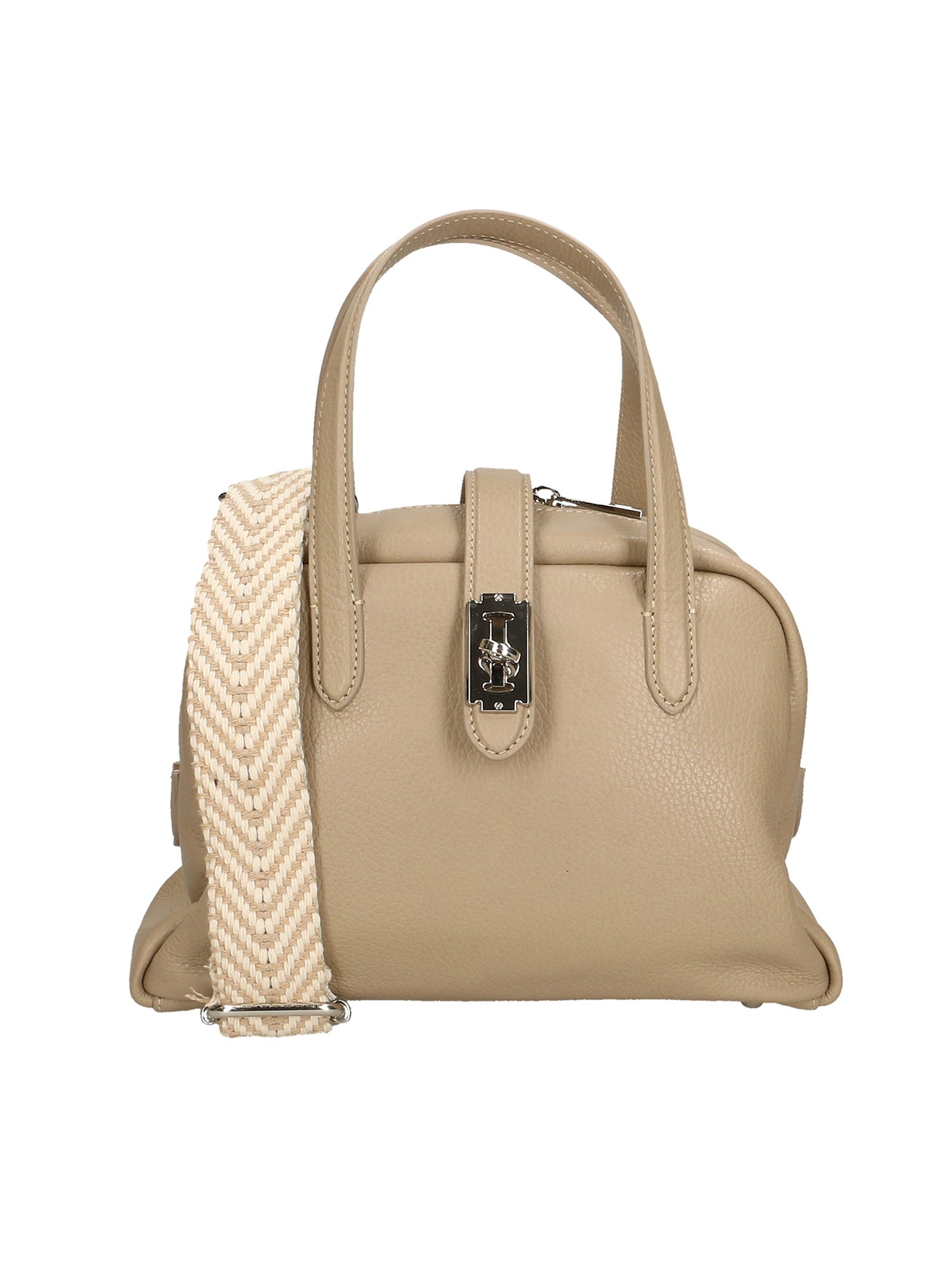 Orietta Borsa a mano da donna Vera pelle 01669-D05 CAPPUCCINO CAPUCHIN Gave Lux