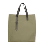 Borsa a mano da donna Vera pelle e cotone MYB-7037-SS-104 MILITARE My Best Bag