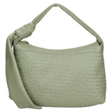 Iole Borsa a spalla da donna Vera pelle 06051-GREEN Gave Lux