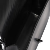 Borsa a mano da donna 100% PVC FLAT M-BLACK Marc Ellis