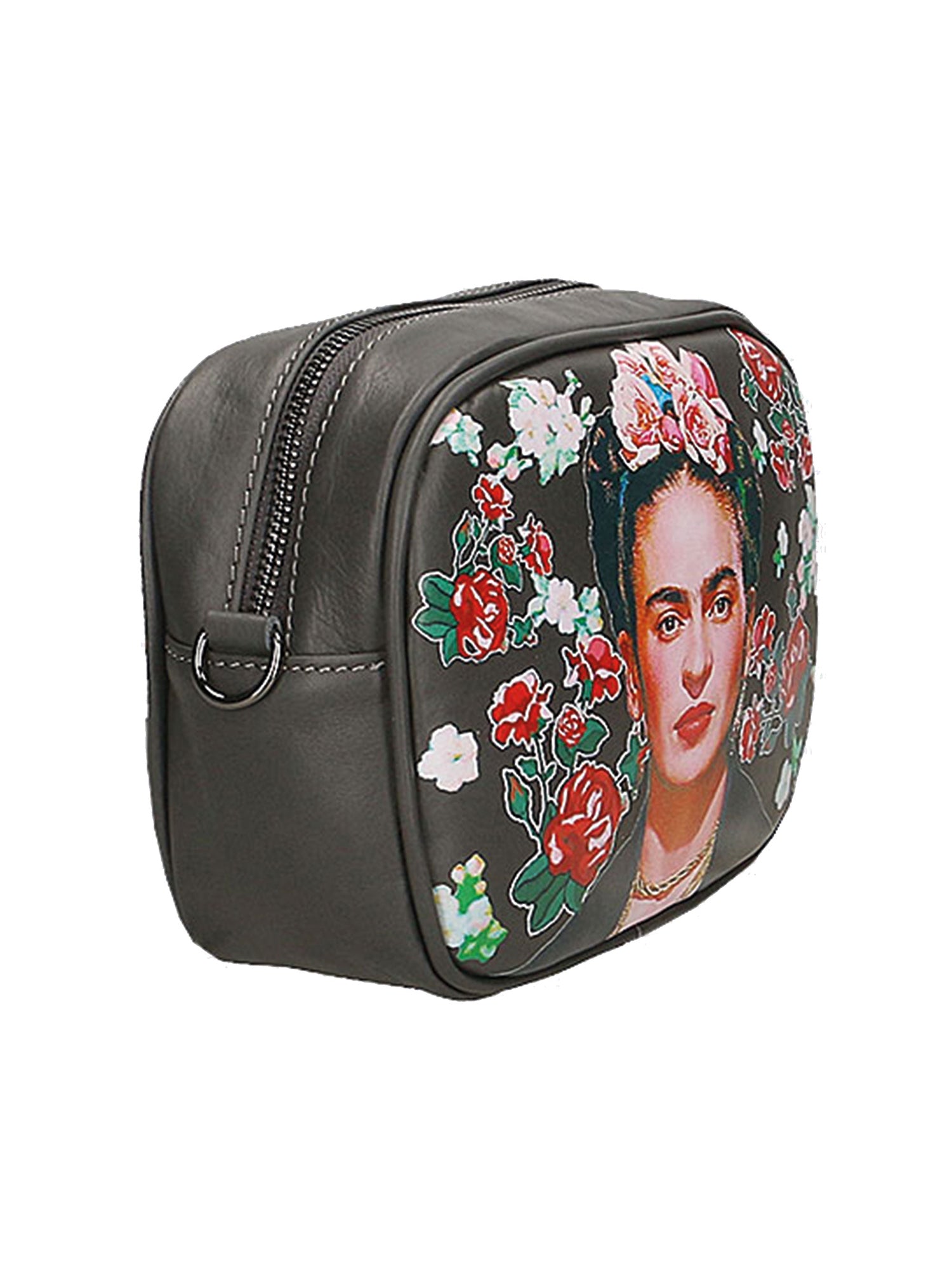 Magda Borsa a spalla da donna Vera pelle 532132-GRIGIO Gave Lux