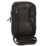 Borsa a tracolla da uomo Vera pelle RFID HILB-15073-NERO Hill Burry
