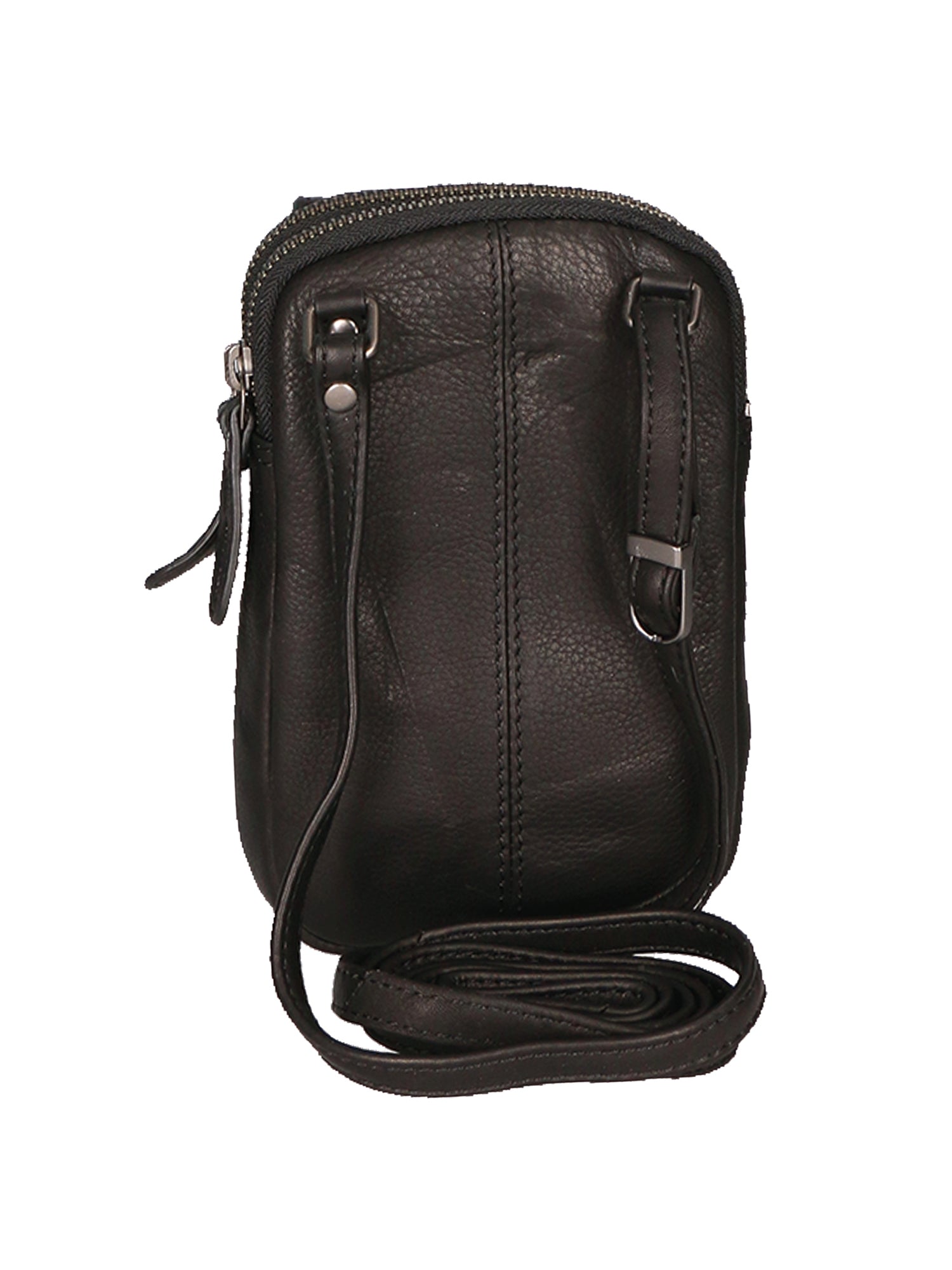 Borsa a tracolla da uomo Vera pelle RFID HILB-15073-NERO Hill Burry
