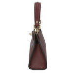 Noel Borsa a mano da donna Vera pelle 04265-D54 BORDO SCURO DARK BORDEAUX Gave Lux