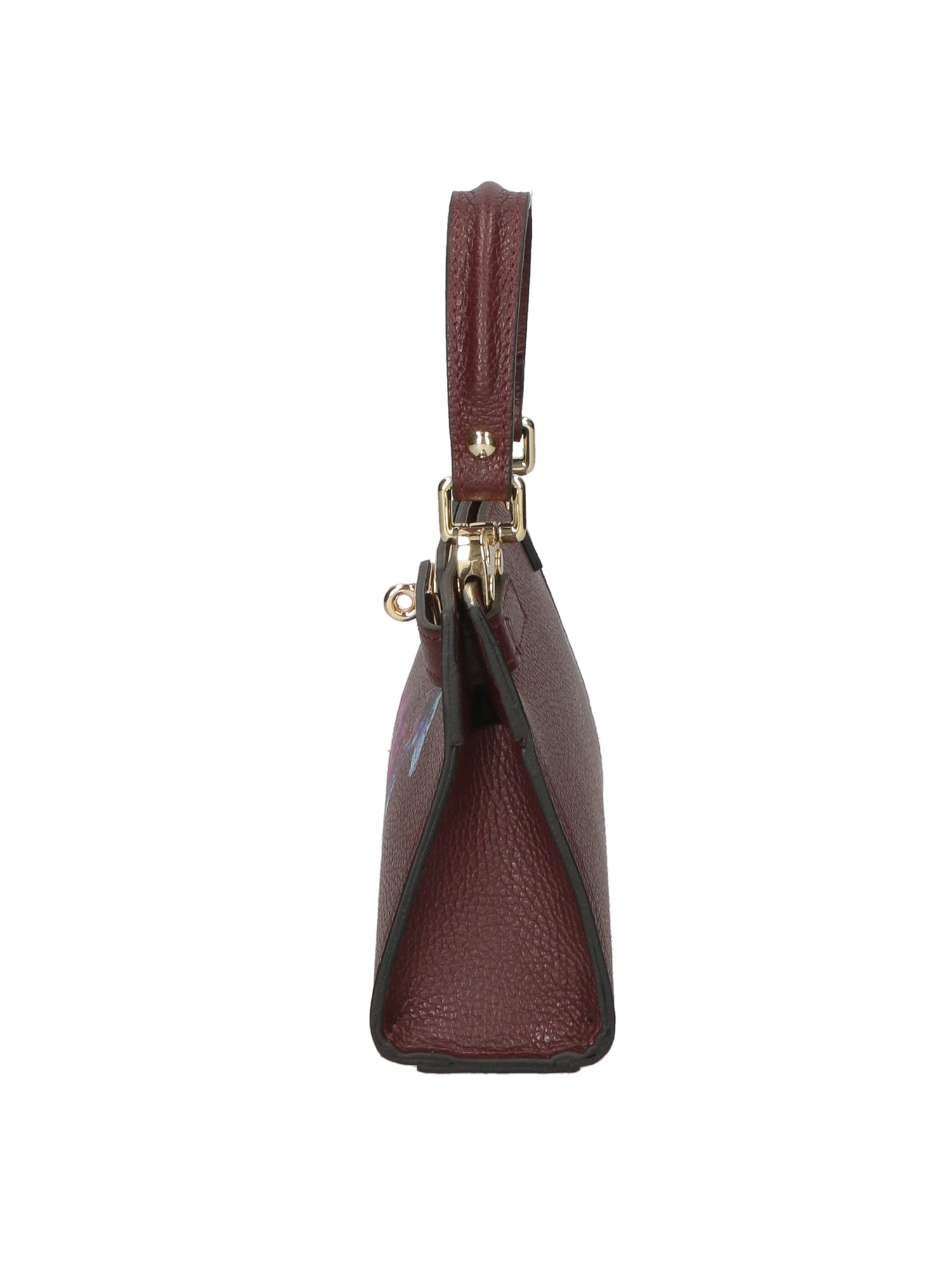 Noel Borsa a mano da donna Vera pelle 04265-D54 BORDO SCURO DARK BORDEAUX Gave Lux