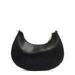 Borsa a spalla da donna 100% poliuretano LAILA-MACRO-BLACK-BRUSH GOLD Marc Ellis