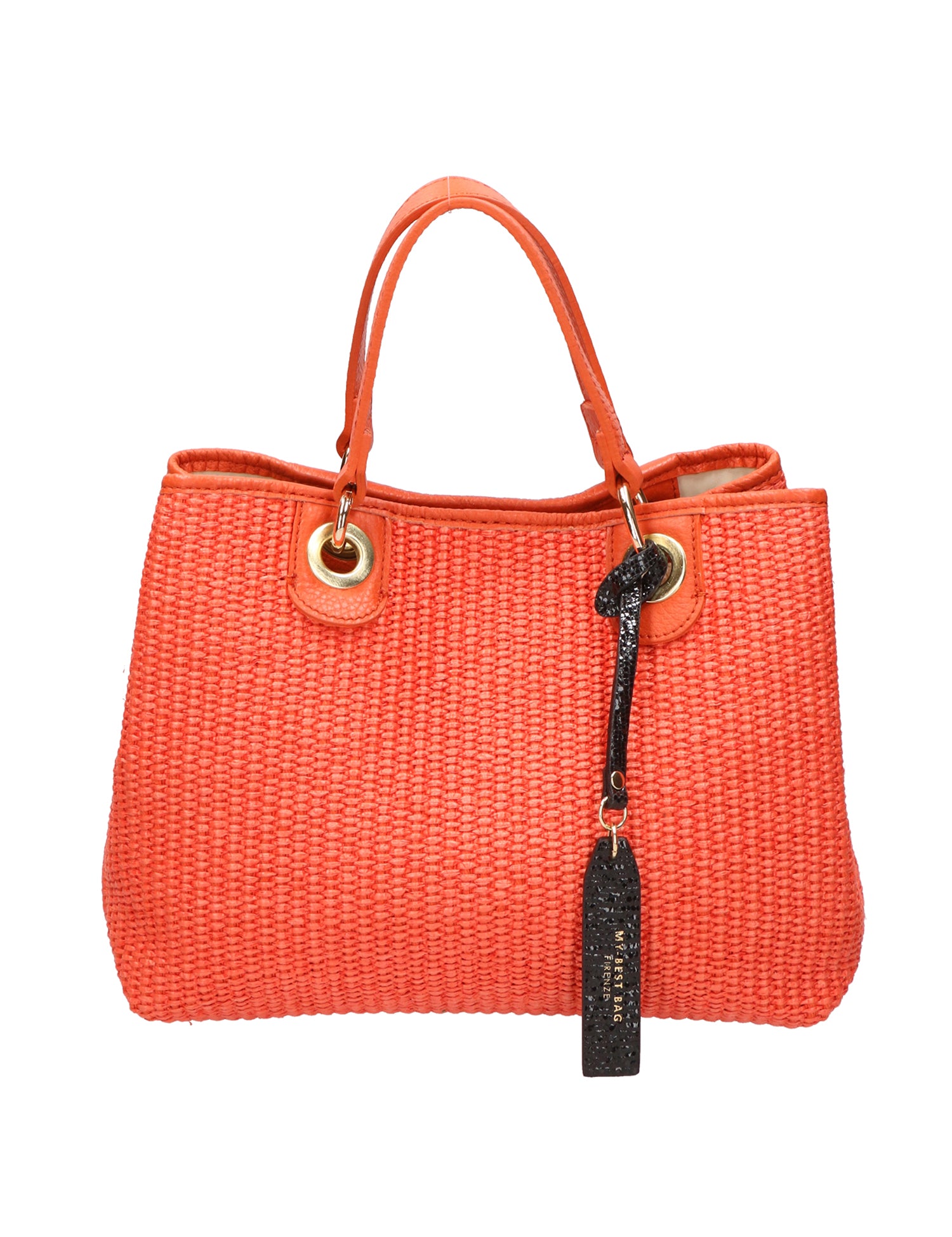 Borsa a mano da donna Paglia & Pelle MYB-05167-SS-524+D35 ARANCIONE My Best Bag
