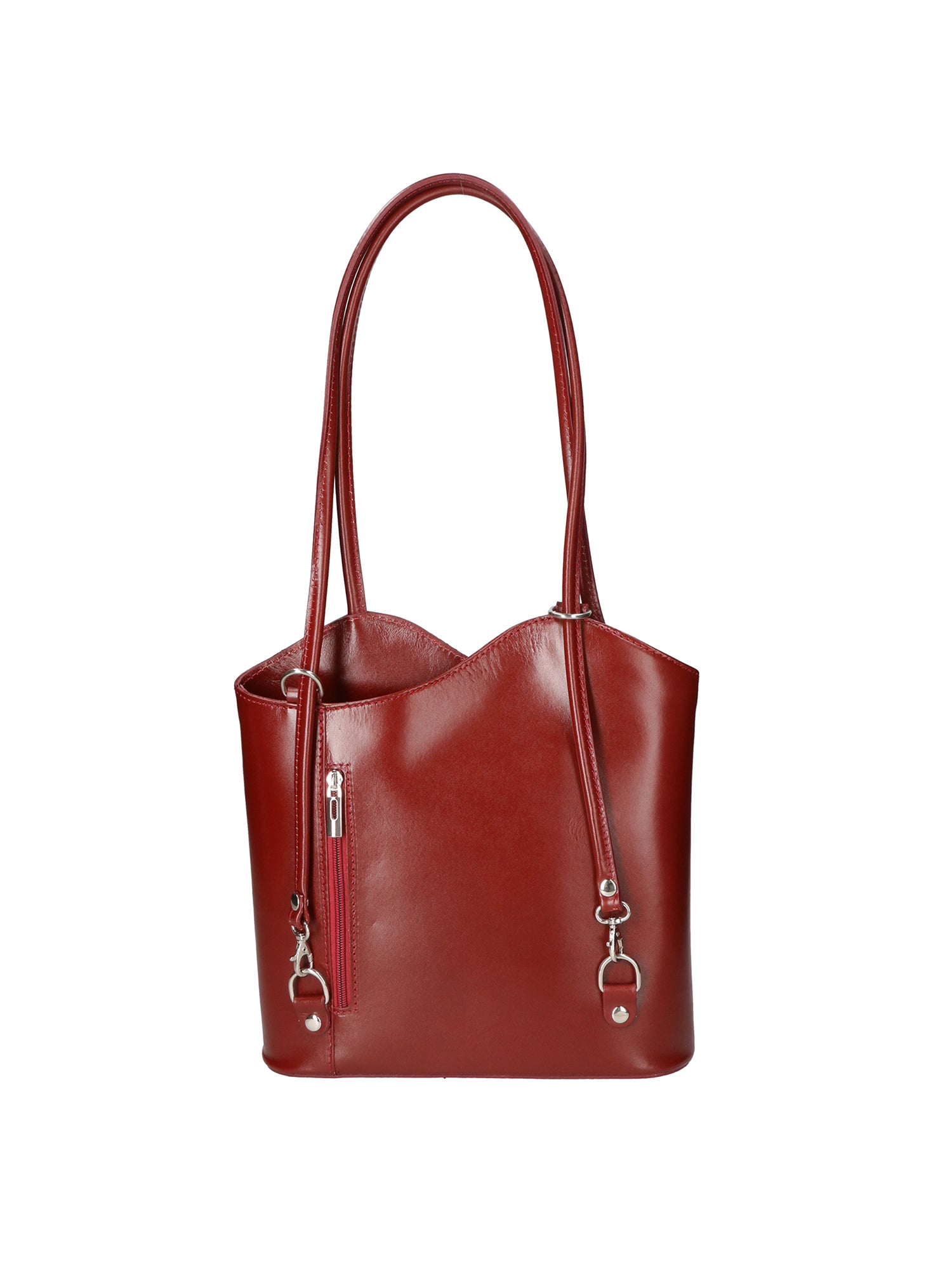 Fabiola Borsa a spalla da donna 100% pelle 9039-ROSSO RED Gave Lux