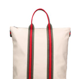 Convertible Handbag Into Backpack For Women In Genuine Leather Made in Italy 43x38x12 cm