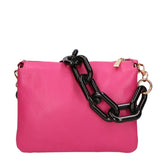 Borsa a spalla da donna Vera pelle italiana MYB-8020-FW-D02 FUXIA My Best Bag