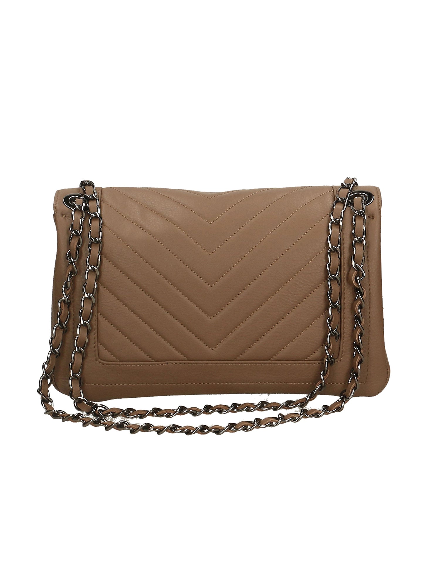 Regina Borsa a spalla da donna Vera pelle 6596-TAUPE Gave Lux