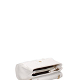 Elora Elite Borsa a spalla da donna 100% poliuretano B17131-BIANCO Braccialini
