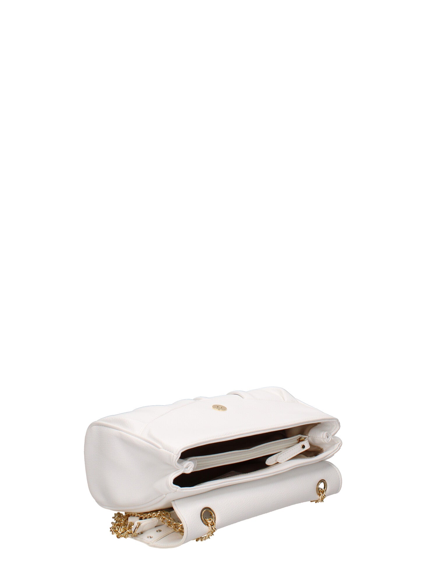 Elora Elite Borsa a spalla da donna 100% poliuretano B17131-BIANCO Braccialini