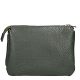 Borsa a tracolla da donna Vera pelle MYB-6054-FW-D14 VERDE SCURO DARK GREEN My Best Bag