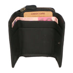 Portafoglio da uomo in vera pelle RFID HILB-5037-NERO Hill Burry