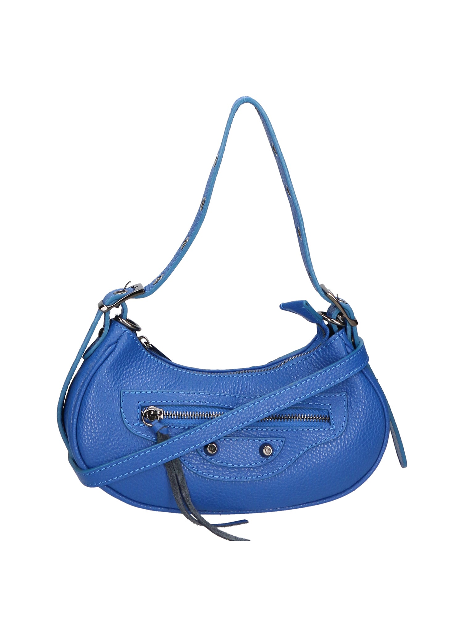 Galatea Borsa a spalla da donna Vera pelle 05708-D22 BLUETTE ROYAL BLU Gave Lux
