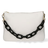 Borsa a tracolla da donna Vera pelle MYB-8019-FW-D01 BIANCO My Best Bag