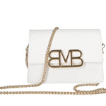 Borsa a tracolla da donna Vera pelle MYB-8039-FW-L101 BIANCO My Best Bag