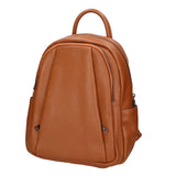Vida Borsa in Vera Pelle Cuoio Scuro Chiara Ferretti