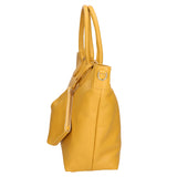 Sylvie Unisex Handbag in Genuine Leather Made in Italy 34x30x9 cm