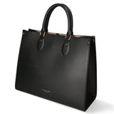 Borsa a mano da donna 100% pelle MYB-8028-FW-NERO My Best Bag