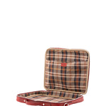 Borsa a mano unisex in vera pelle Made in Italy 4542-ROSSO Alessia Firenze