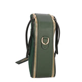 Borsa a tracolla da donna Vera pelle MYB-6020-FW-06058 VERDE My Best Bag