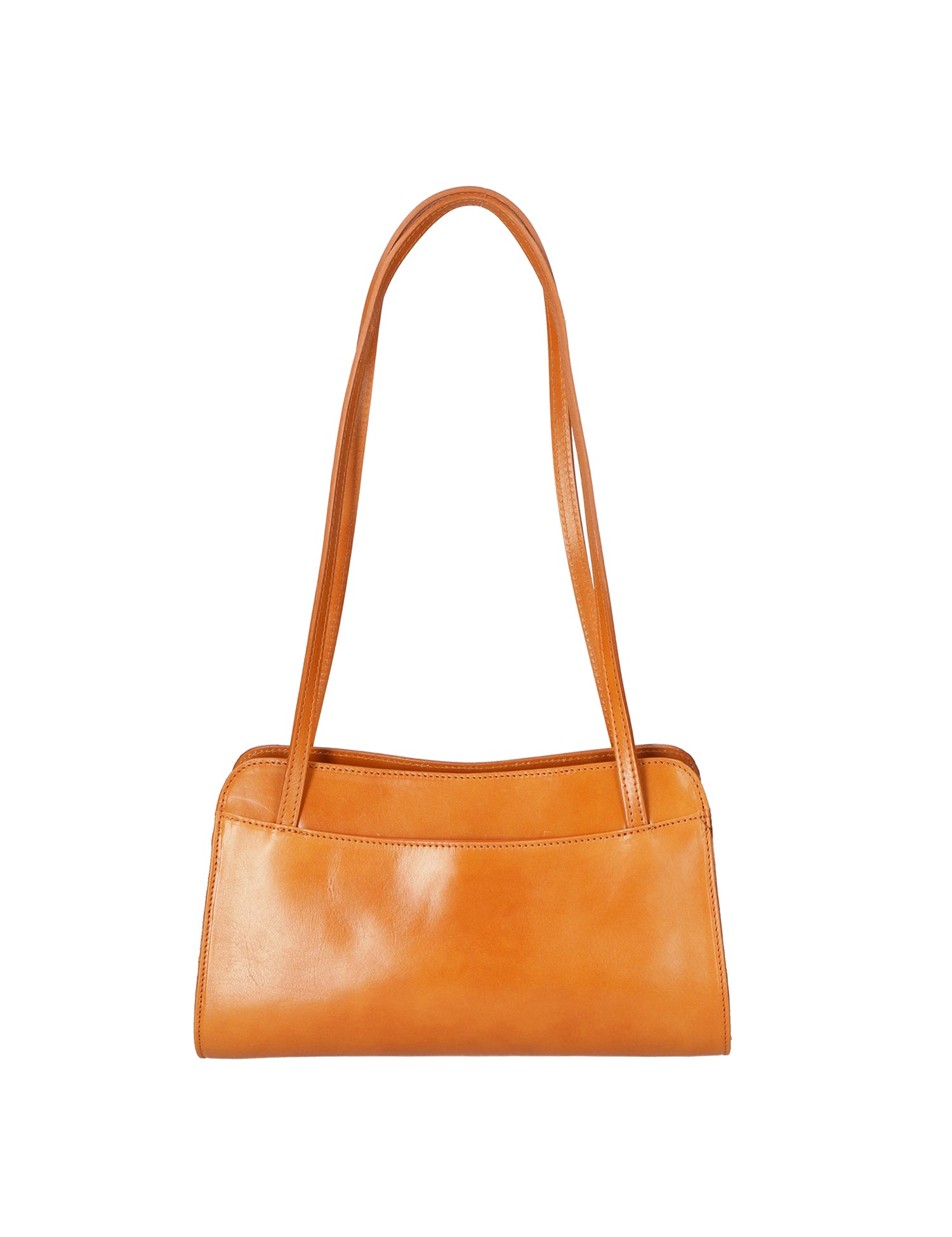 Edera Chic Borsa a spalla da donna Vera pelle 9120-CUOIO COGNAC Gave Lux
