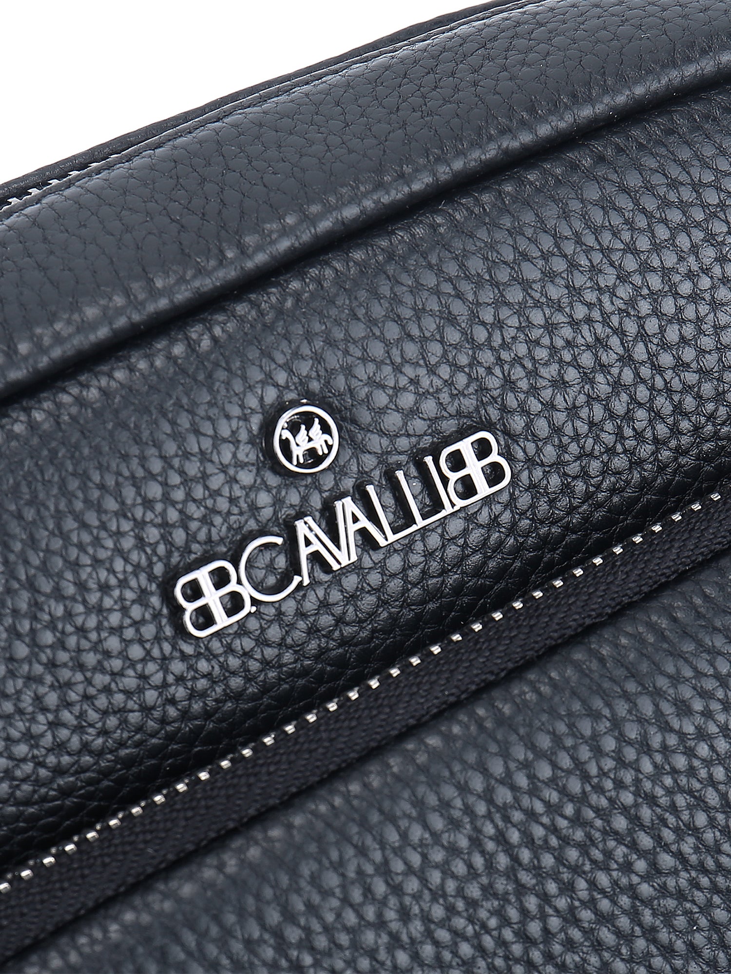 Borsa a tracolla uomo vera pelle Casual BC1482-BLACK B Cavalli