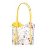 Elsa Borsa a spalla da donna Vera pelle 80056-D36 SENAPE MUSTARD Gave Lux