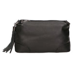 Lidia Borsa a mano da donna Vera pelle 06513-NERO Gave Lux