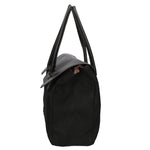 Borsa a mano da donna Vera pelle e cotone MYB-7038-SS-NERO My Best Bag