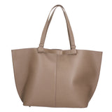 Beata Borsa a spalla da donna Vera pelle 05779-TAUPE D40 Gave Lux