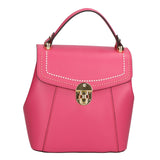 Giuditta Borsa a mano da donna 100% pelle 05937-L282 CARMINE Gave Lux