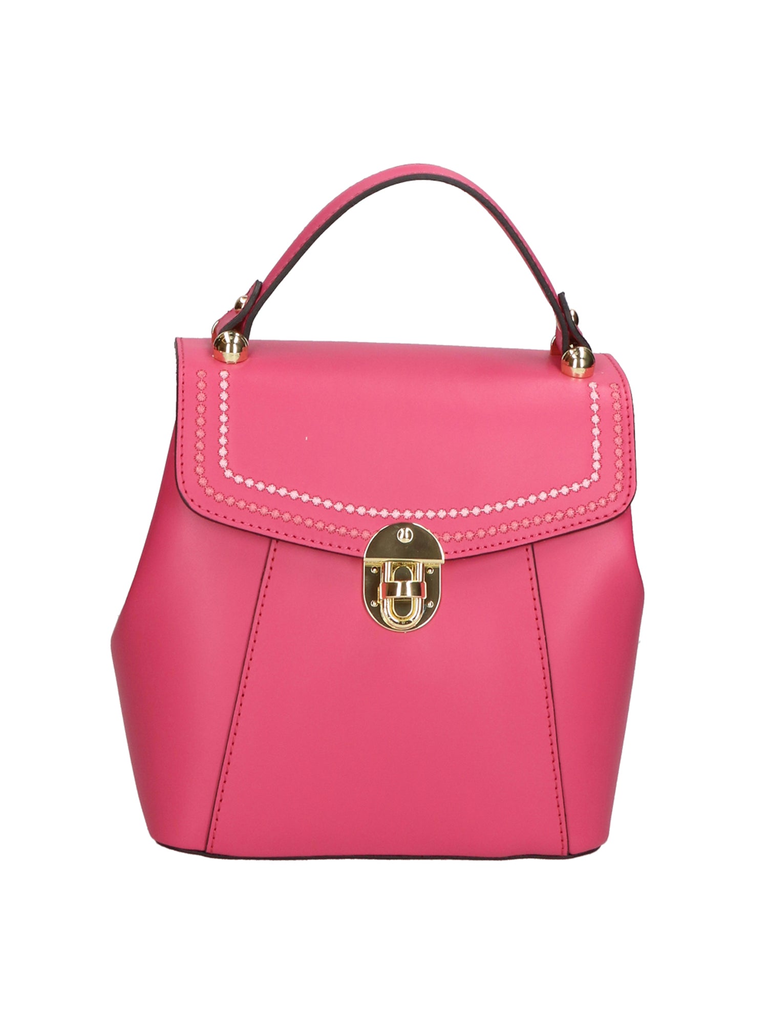 Giuditta Borsa a mano da donna 100% pelle 05937-L282 CARMINE Gave Lux