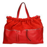 Firenze Borsa a mano da donna Vera pelle 01838-D08 ROSSO RED Gave Lux