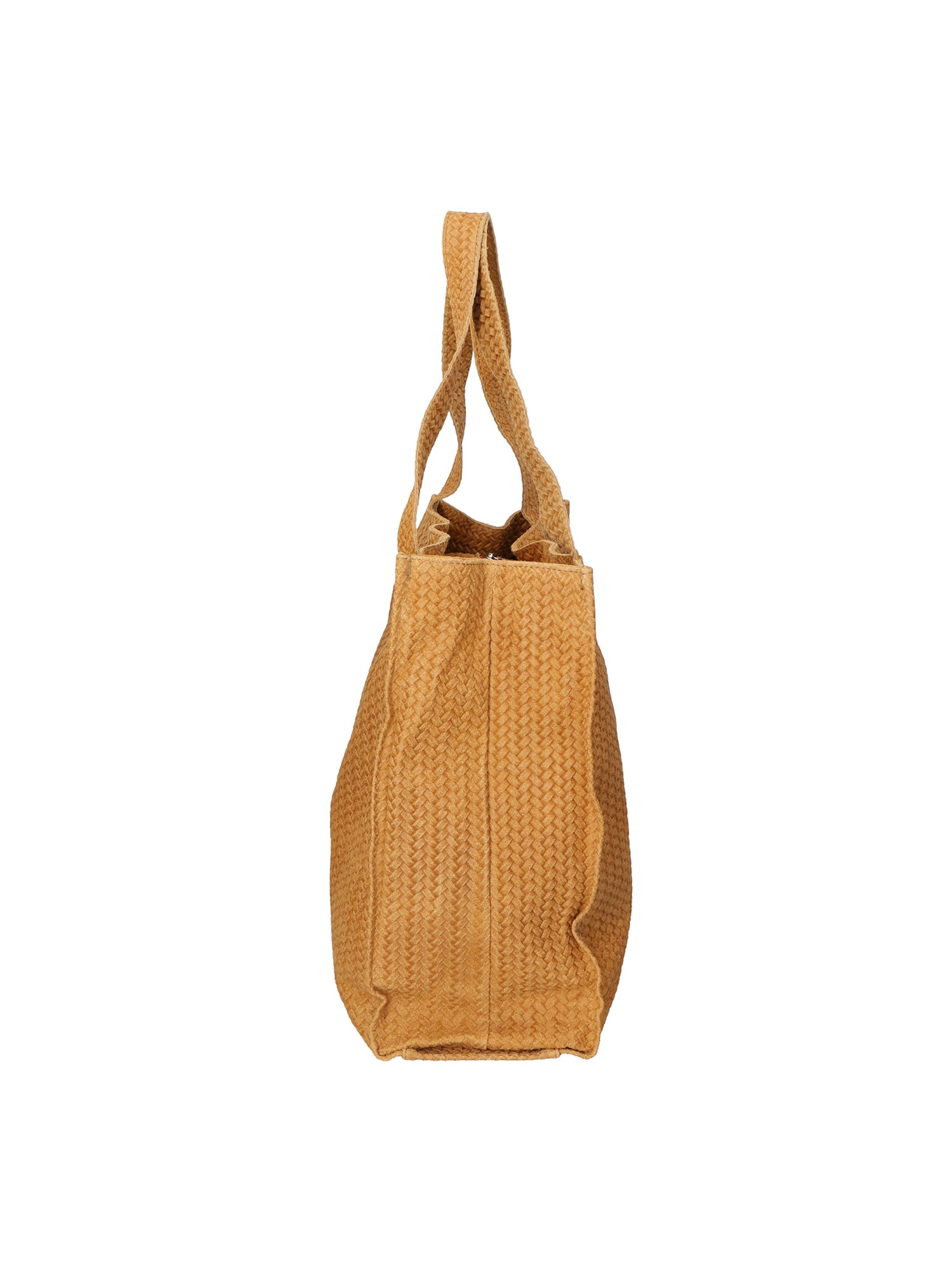 Elide Borsa a spalla da donna Vera pelle 80052-CUOIO Gave Lux