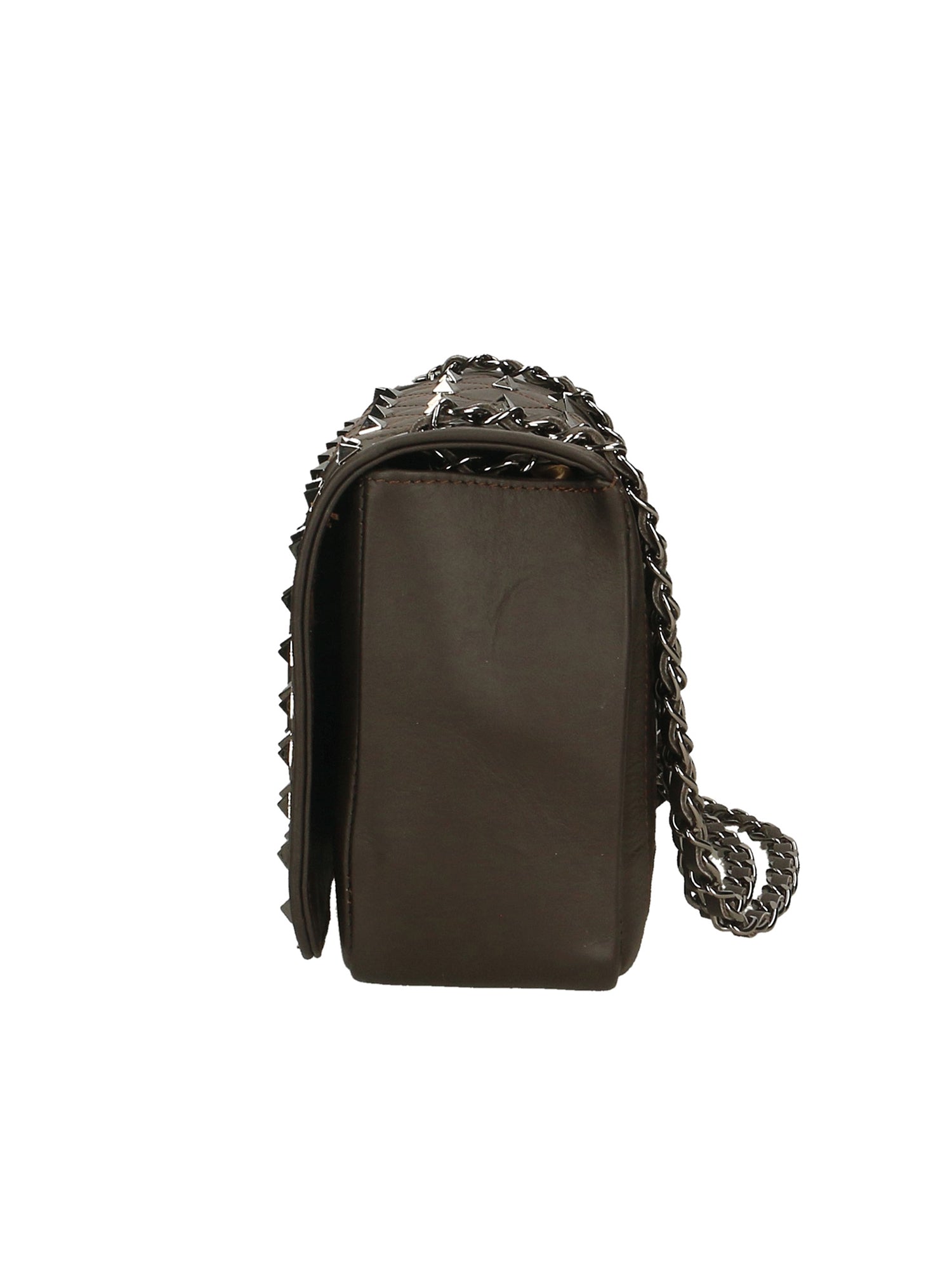 Erevan Borsa a tracolla donna Vera pelle 6589-T.MORO DARK BROWN Gave Lux