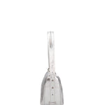 Borsa a spalla da donna Vera pelle e metallo 07228-L001 ARGENTO Roberta Rossi