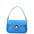Astrea Borsa a spalla da donna 100% pelle 06015-L222 BLU ASTER Gave Lux
