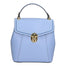 Giuditta Borsa a mano da donna 100% pelle 05937-L220 AZZURRO Gave Lux