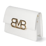 Borsa a tracolla da donna Vera pelle MYB-8039-FW-L101 BIANCO My Best Bag