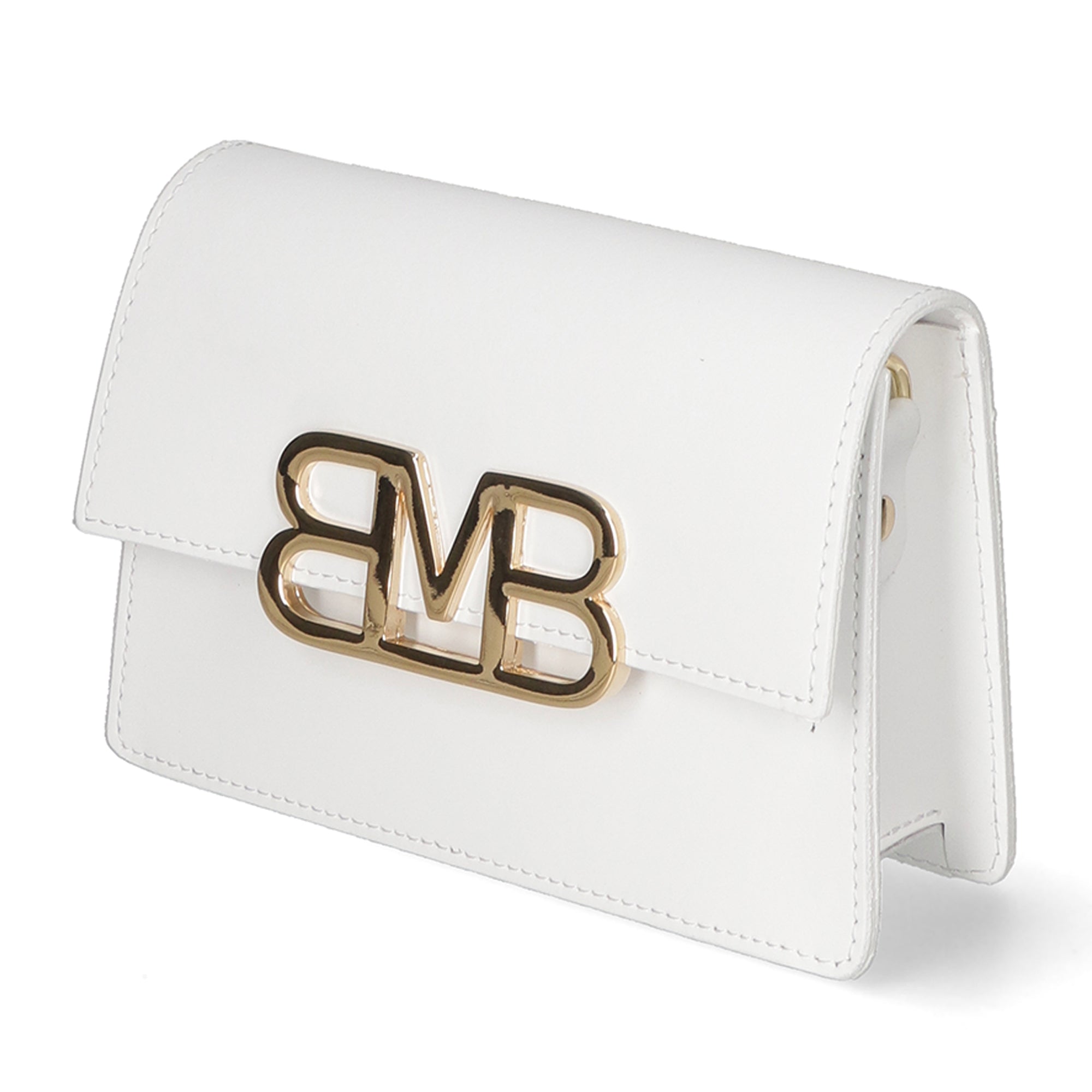 Borsa a tracolla da donna Vera pelle MYB-8039-FW-L101 BIANCO My Best Bag