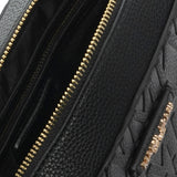 Borsa a tracolla da donna 100% poliuretano FANNIE-NY-BLACK-GOLD Marc Ellis