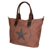 Sabrina Borsa a mano da donna 100% poliestere 8152-COFFEE Gave Lux