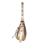 Gloria Borsa a mano da donna Vera pelle 05708L-L003 ORO Gave Lux