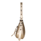 Gloria Borsa a mano da donna Vera pelle 05708L-L003 ORO Gave Lux