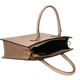 Borsa a mano da Donna Xaveria in Vera Pelle Made in Italy 30x28x10 cm