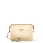 Borsa a tracolla da donna 100% Pvc FLAT-FLOWE-GOLD - LIGHT GOLD Marc Ellis